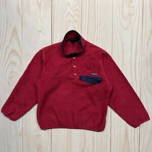 Vintage 90s Patagonia Synchilla Snap-T Fleece Pullover Sweatshirt Size XS